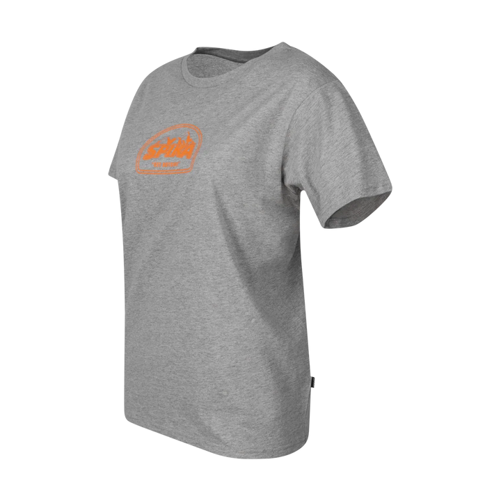 Spika - Womens GO Mountain T Shirt in Grey