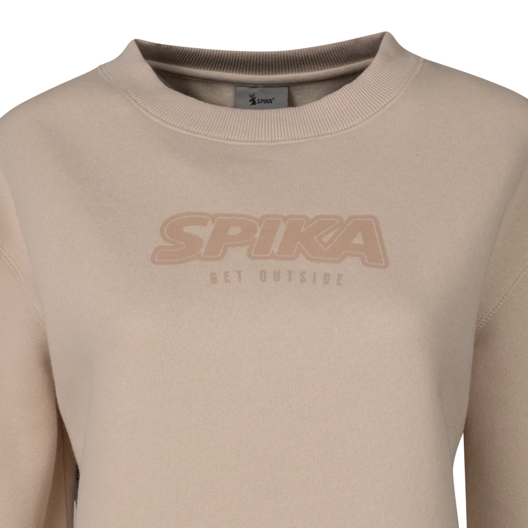 Spika - Ladies GO Mountain Crew Jumper in Stone