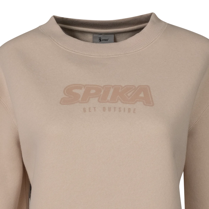 Spika - Ladies GO Mountain Crew Jumper in Stone