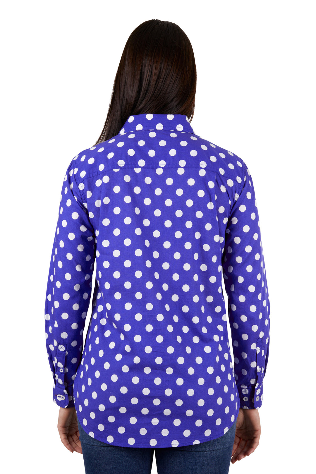 Hard Slog - Women's Annette Half Placket Long Sleeve Shirt