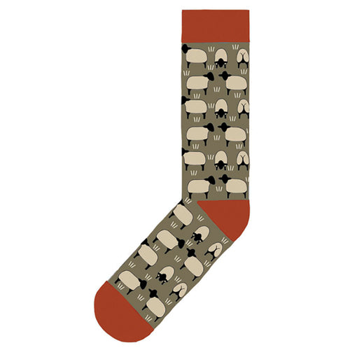 Red Tractor Designs - Black faced sheep socks