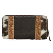 TDE - Cowhide & Tooling Leather Boot Stitch Zippered Wallet – Moore