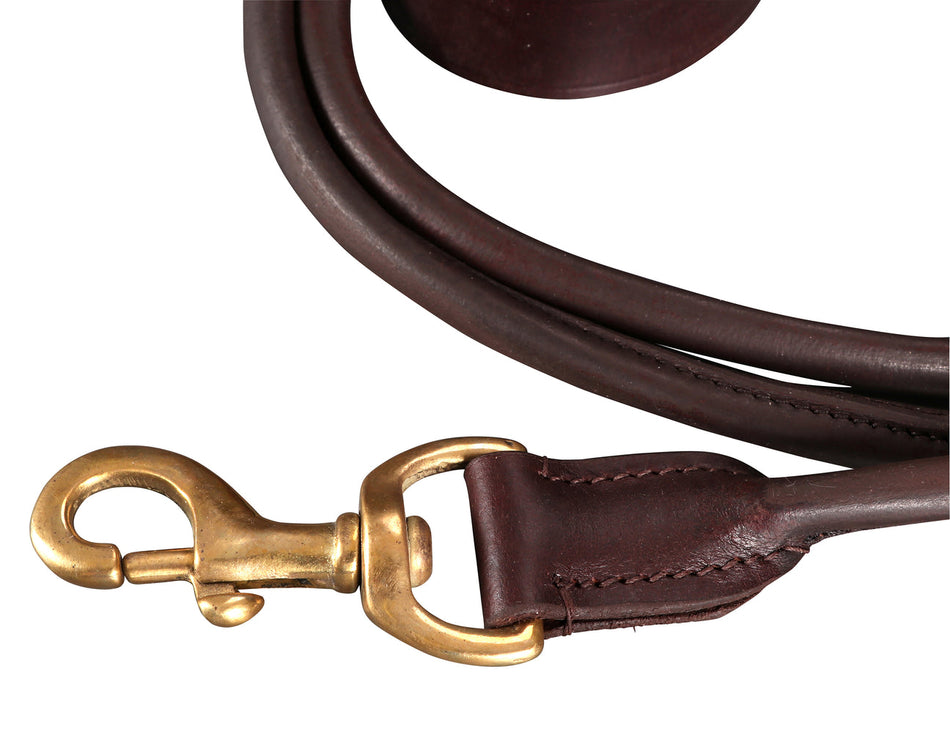 STC - Rolled Leather Dog Lead