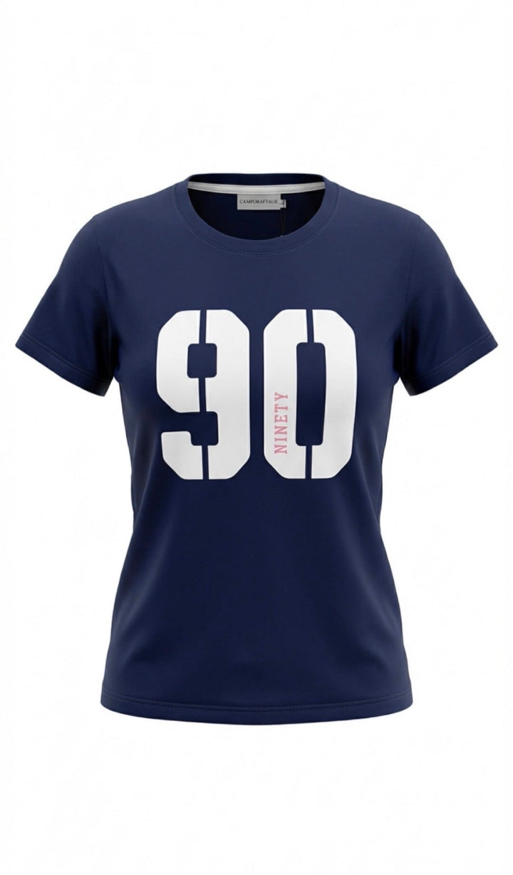 Campdraft Aus - Ladies Ninety Logo Tee W26