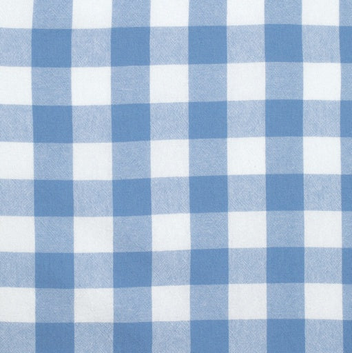 Just Country - Women's Abbey Full Button Print Workshirt in Blue & White Check
