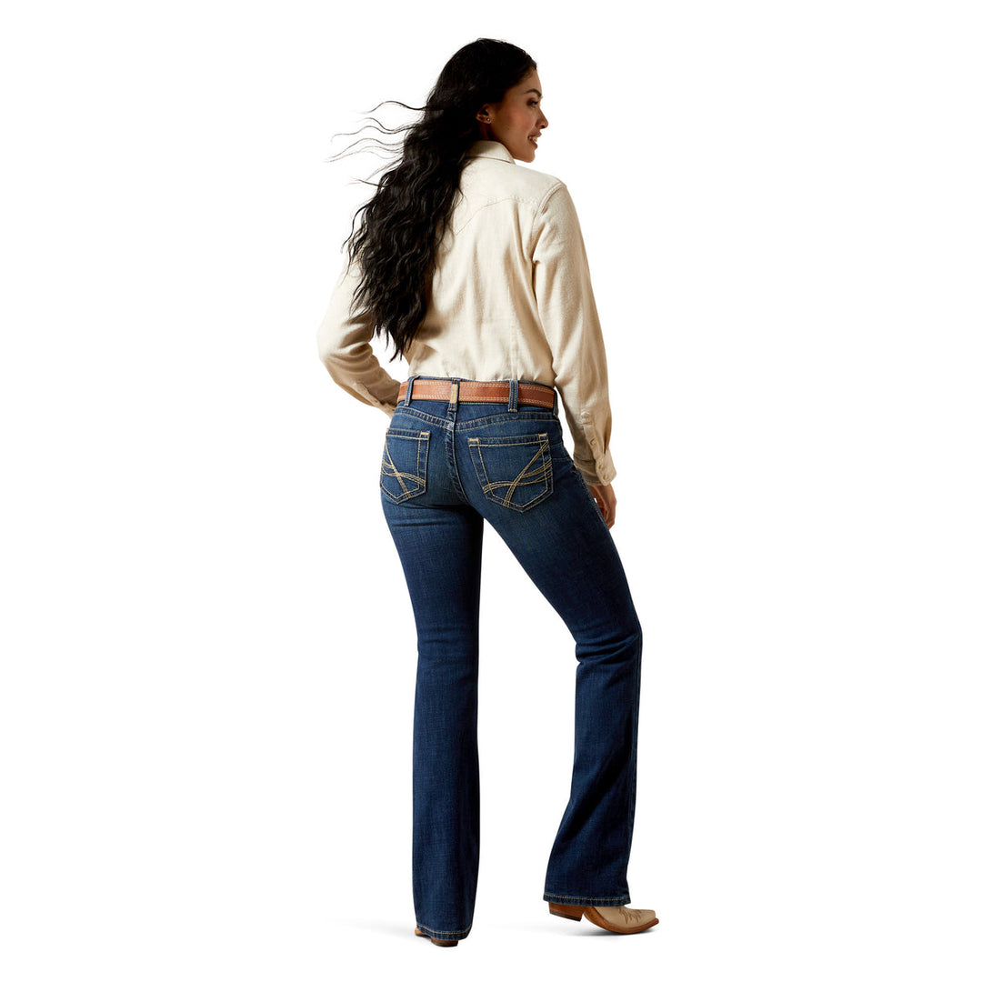 Ariat - Womens Perfect Rise Adalynne Boot Cut Jeans in Berryessa