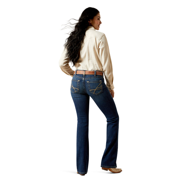 Ariat - Womens Perfect Rise Adalynne Boot Cut Jeans in Berryessa