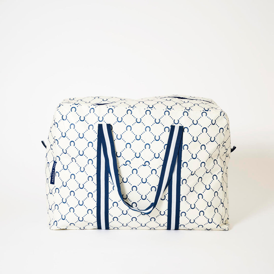 Project 10 - Overnight Bag – Navy Horseshoe