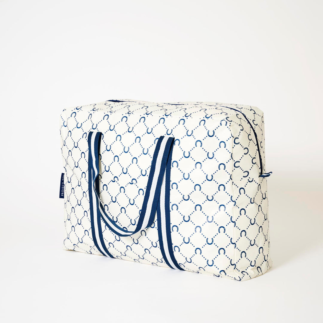 Project 10 - Overnight Bag – Navy Horseshoe