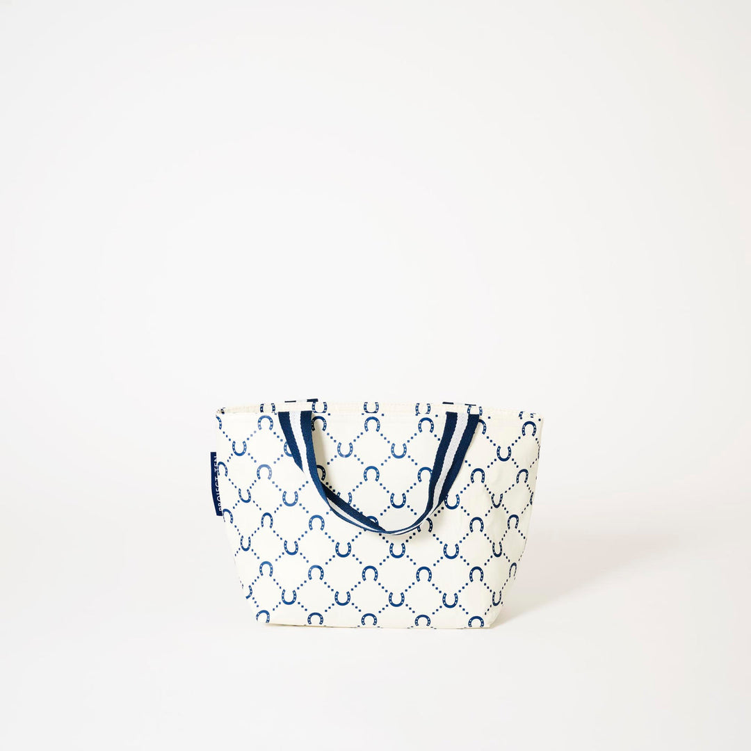 Project 10 - Mini Tote – Navy Horseshoe