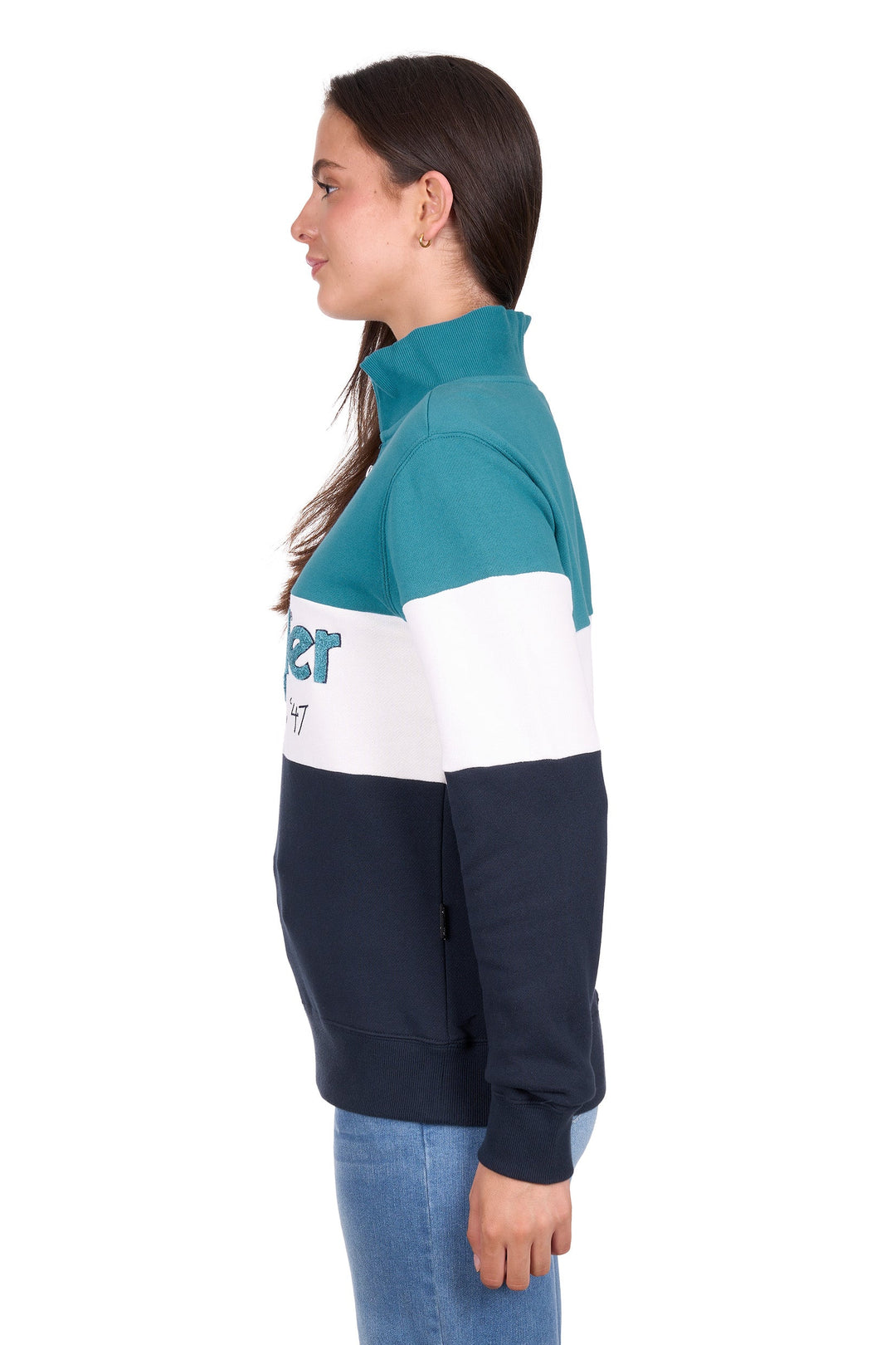 Wrangler - WOMENS DANA 1/4 ZIP PULLOVER
