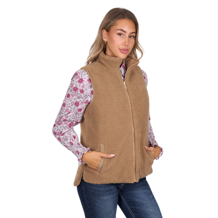 PURE WESTERN - WOMENS SHERRI REVERSIBLE VEST W26