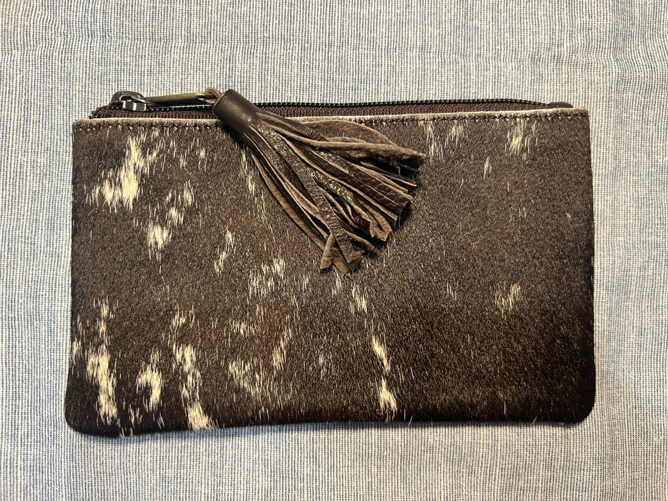 TDE - York Small Tassel Cowhide Purse