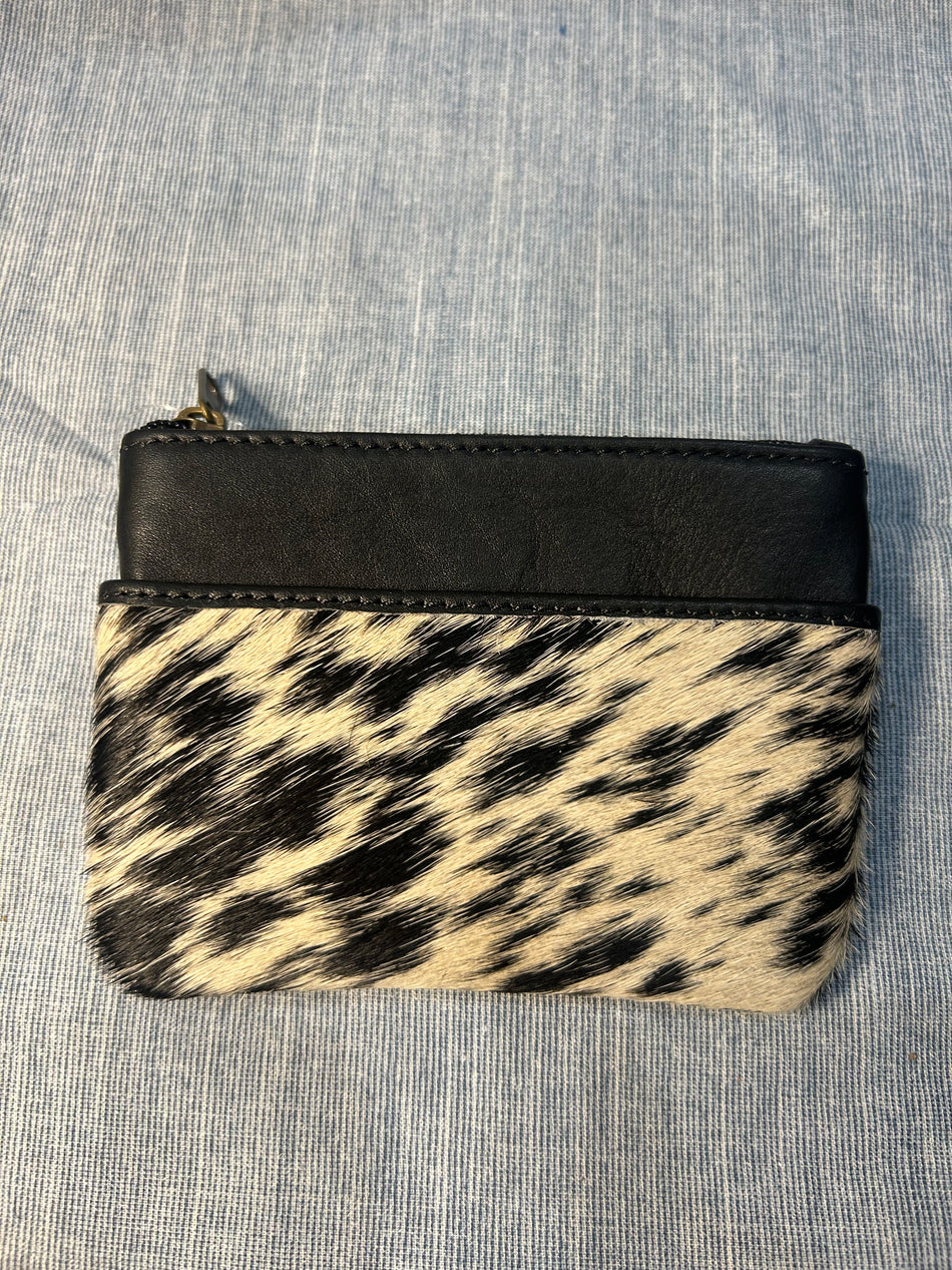 TDE - Peru Card & Change Cowhide Purse