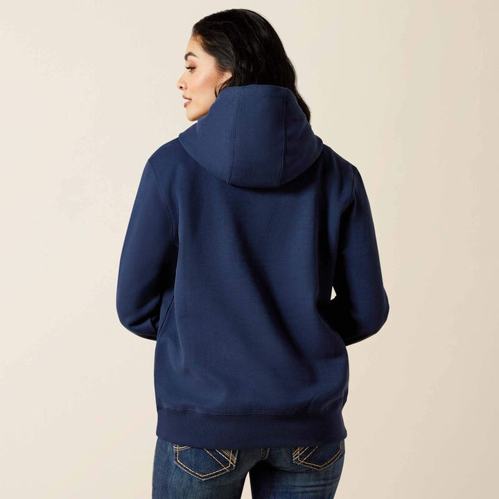 Ariat - Womens Emblem Hoodie in Dress Blues