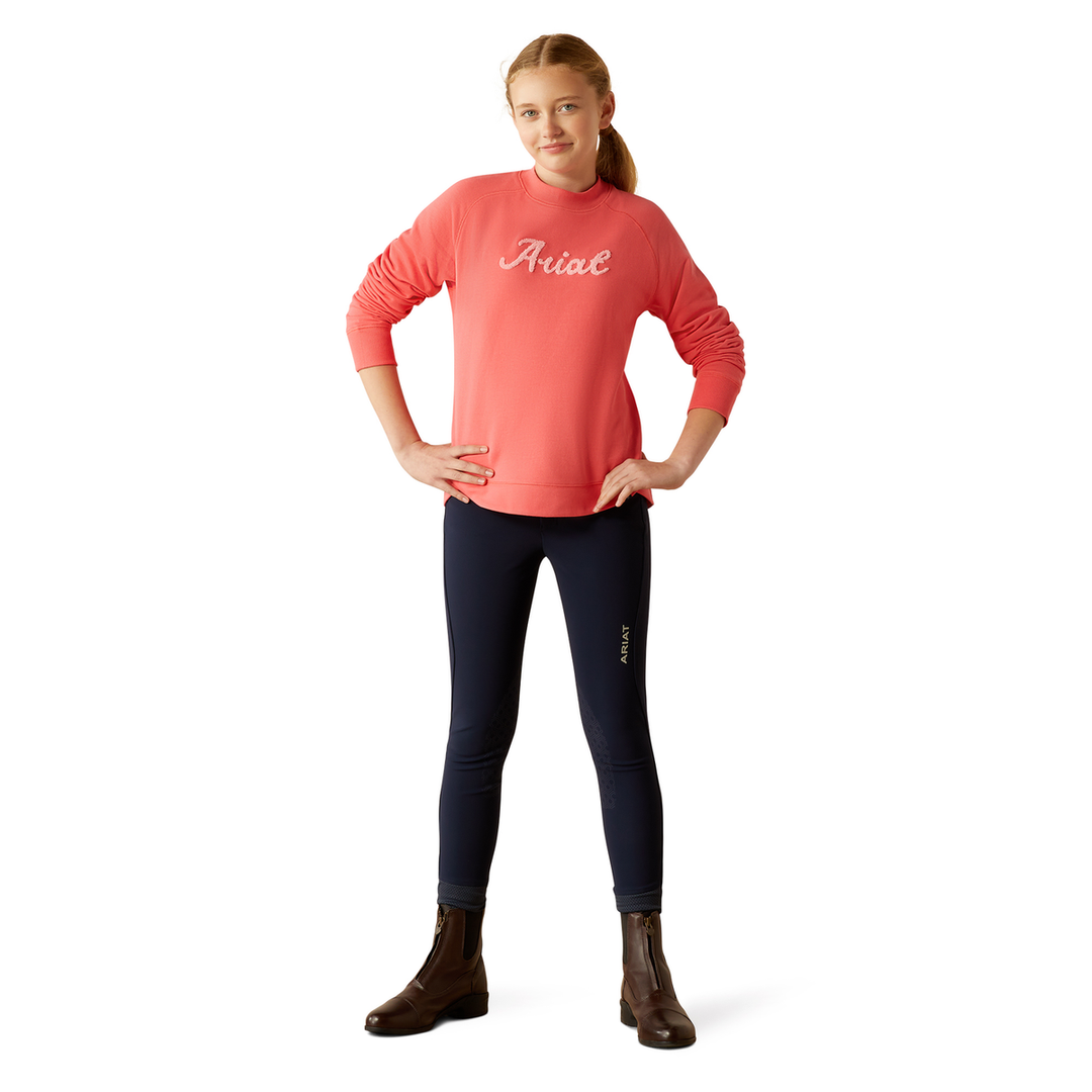Ariat - Ariat Girl's Benicia Sweatshirt - Coral Paradise