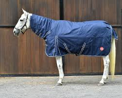 Kozy - 1200D Nylon Horse Rug Combo in Navy