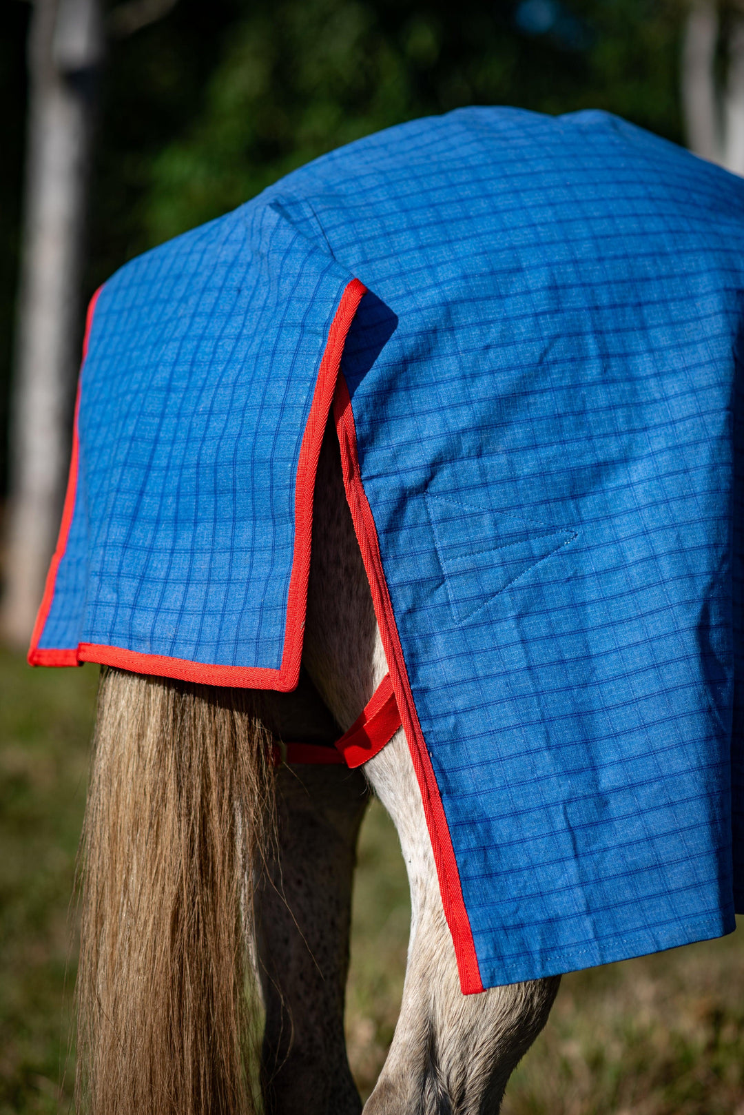 Horsemaster -  Ripstop Combo w/Blanket Lining in Blue