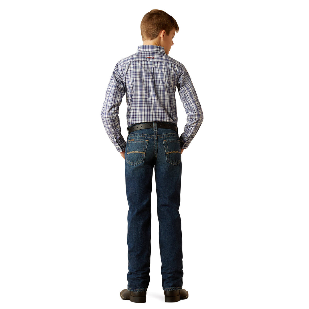Ariat - Boys B5 Slim Nate Straight Leg Jeans in Cyclone
