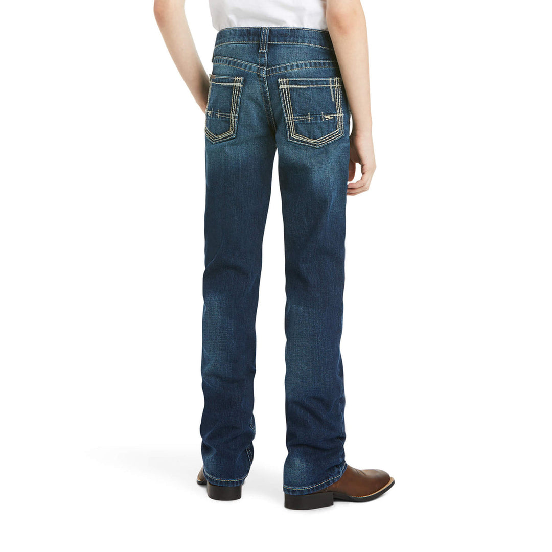 Ariat - Boys B5 Slim Boundary Stackable Straight Leg in Cyclone