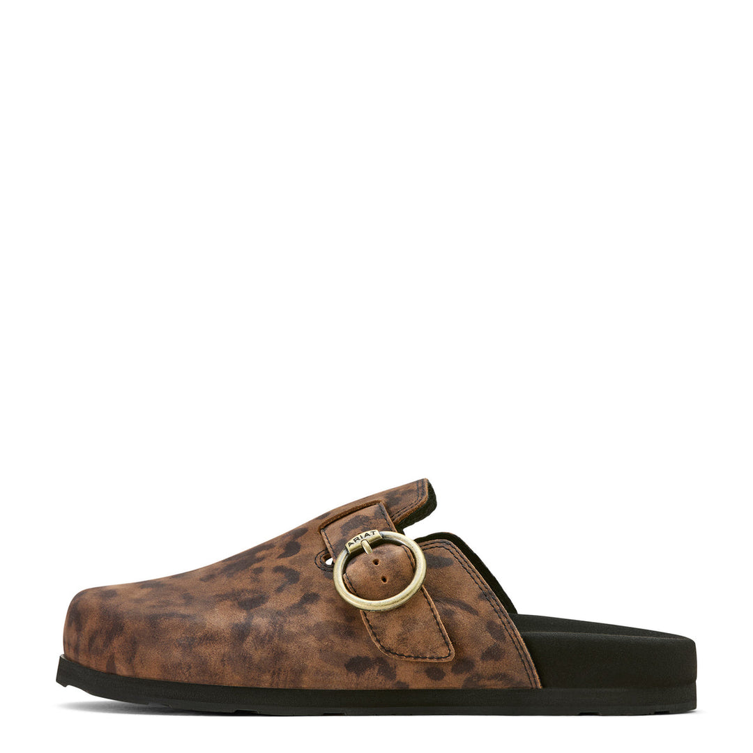 Ariat - Womens Country Mule in Leopard Suede