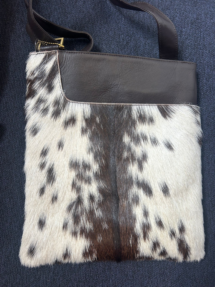 TDE - Florence Cowhide Sling Bag with front pocket