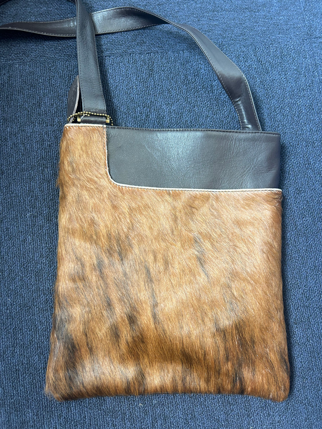 TDE - Florence Cowhide Sling Bag with front pocket