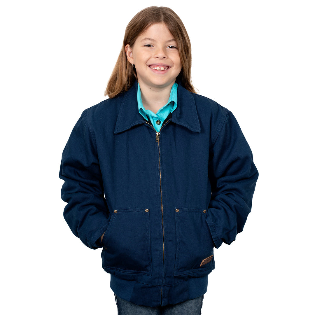 Just Country - Kids Diamantina Jacket in Navy