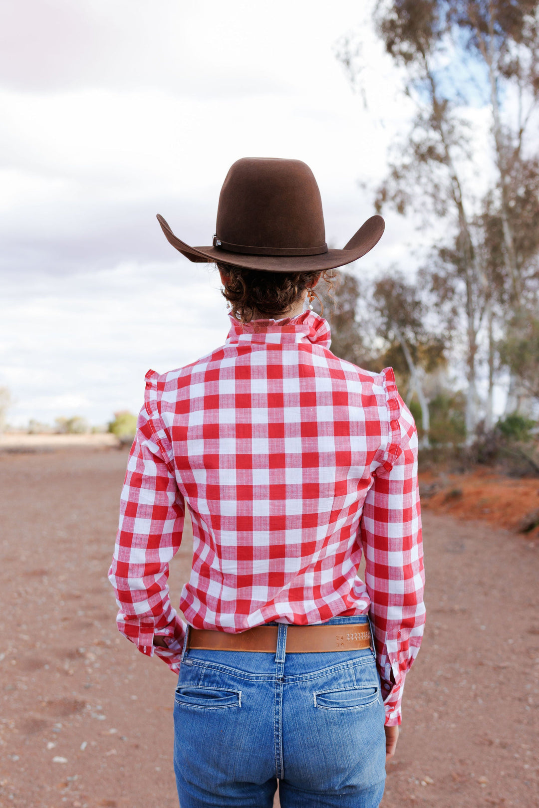 Blackcolt - Sara Shirt in Red Check