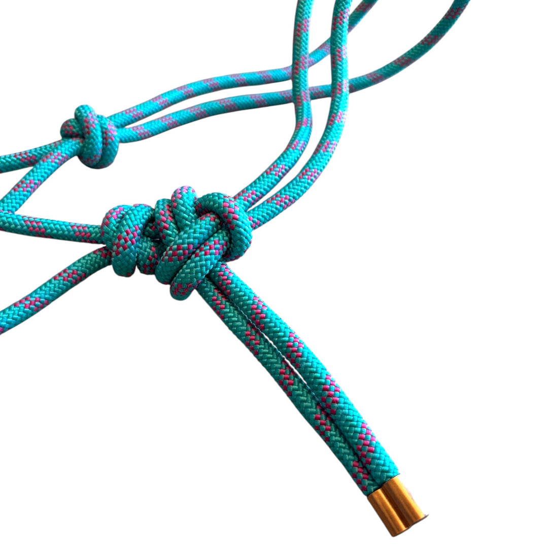 Toprail Equine - Knotted Rope Halter & Lead set
