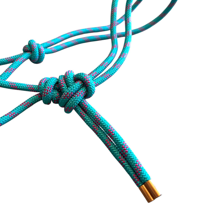 Toprail Equine - Knotted Rope Halter & Lead set