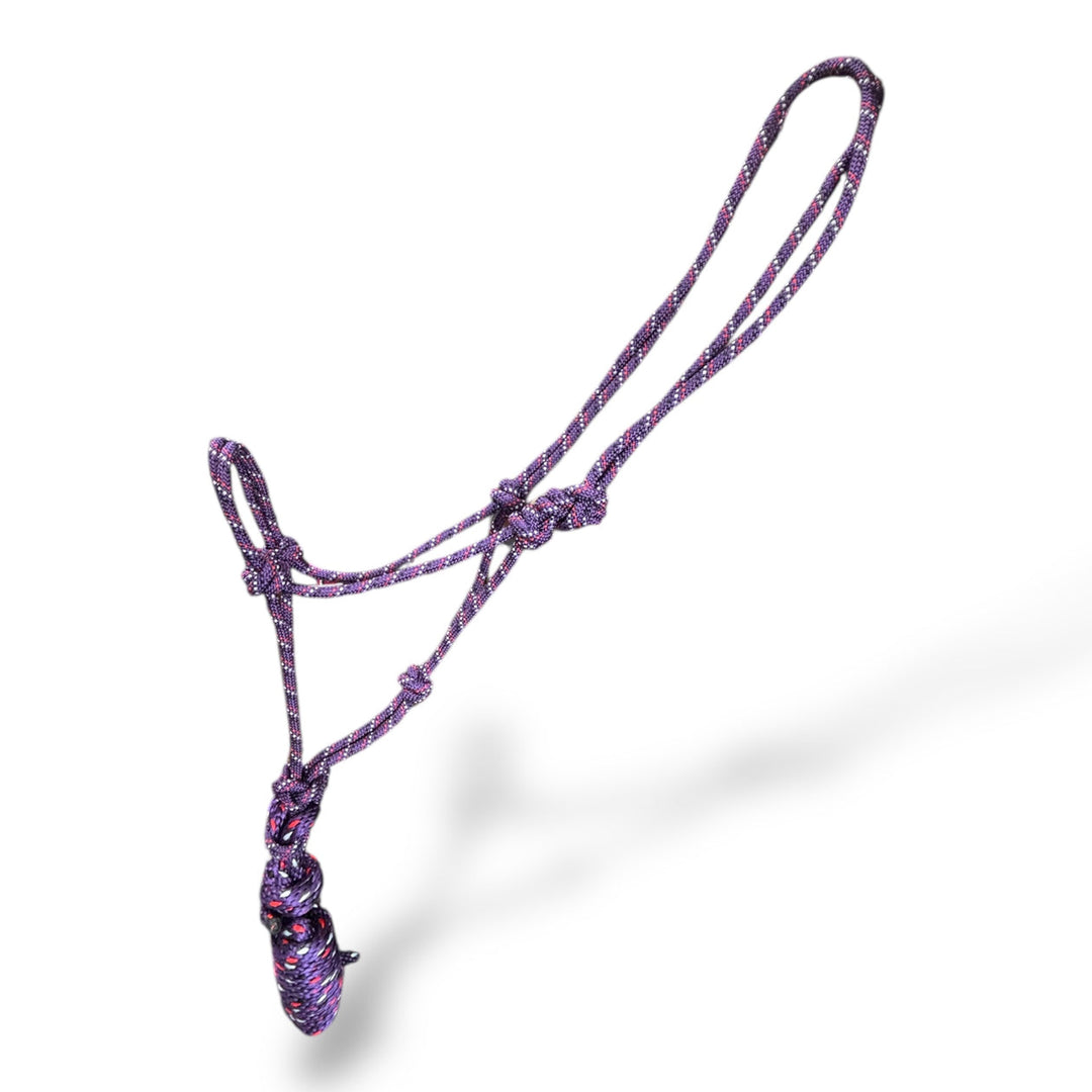 Toprail Equine - Knotted Rope Halter & Lead set