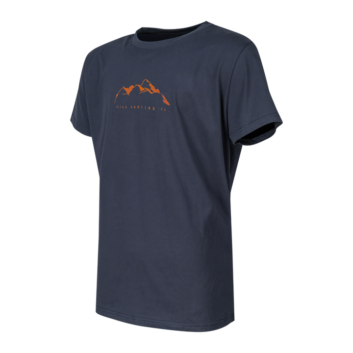 Spika - Mens GO Mountain T-Shirt in Navy