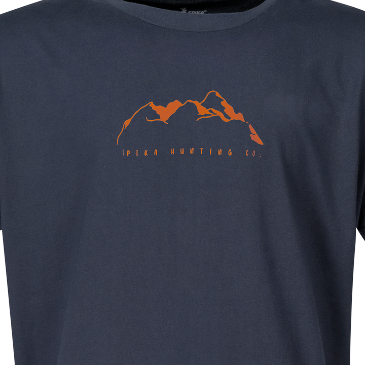 Spika - Mens GO Mountain T-Shirt in Navy