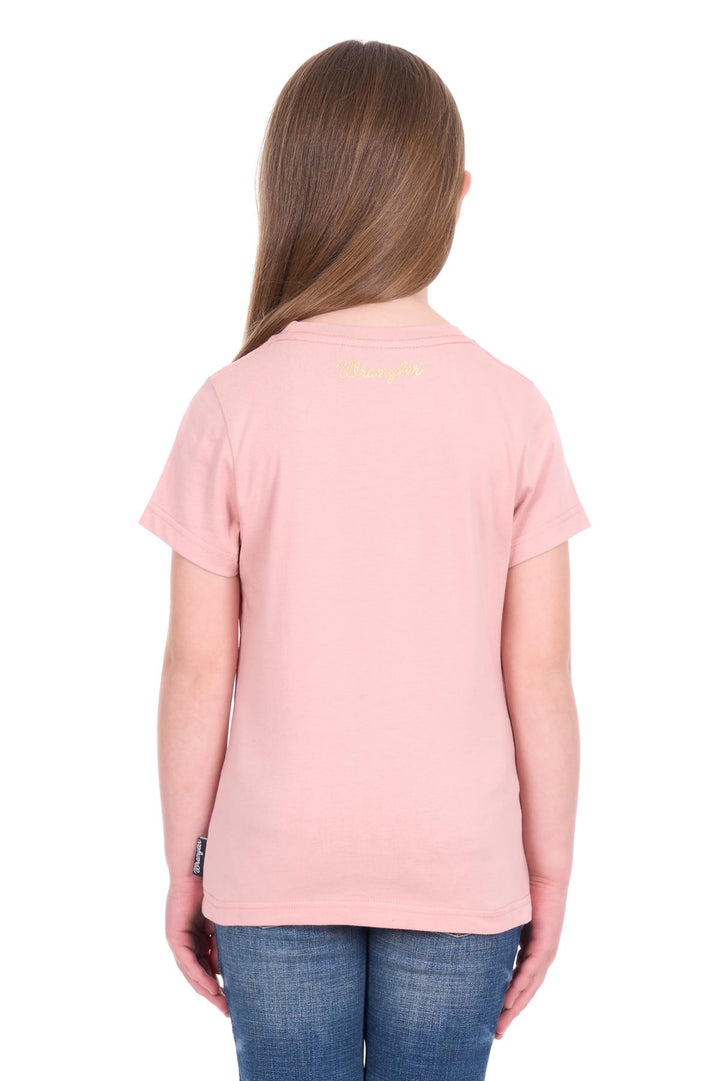 Wrangler - GIRLS SHORT SLEEVE ADRIANA TEE - W26