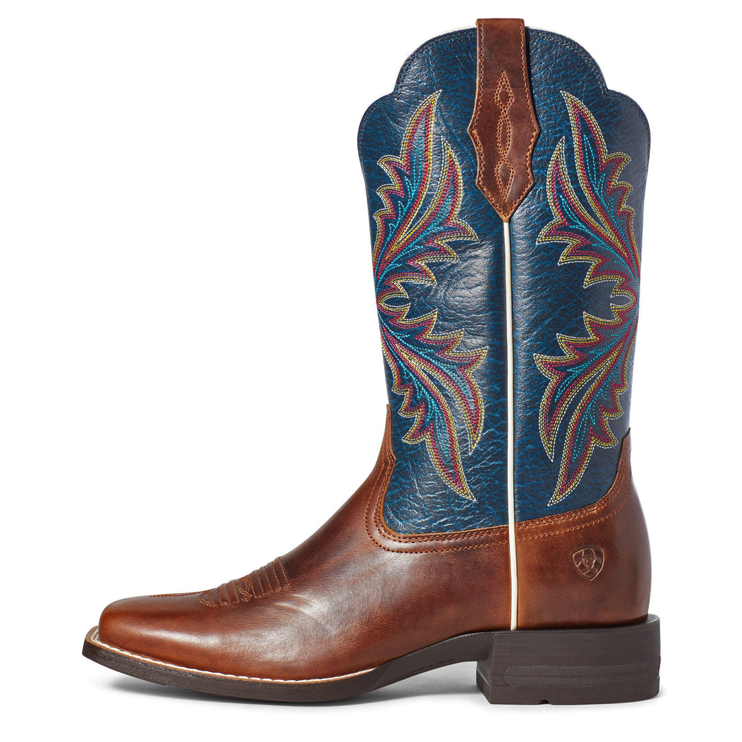 Ariat - Womens West Bound in Russet Rebel/Crackle Navy