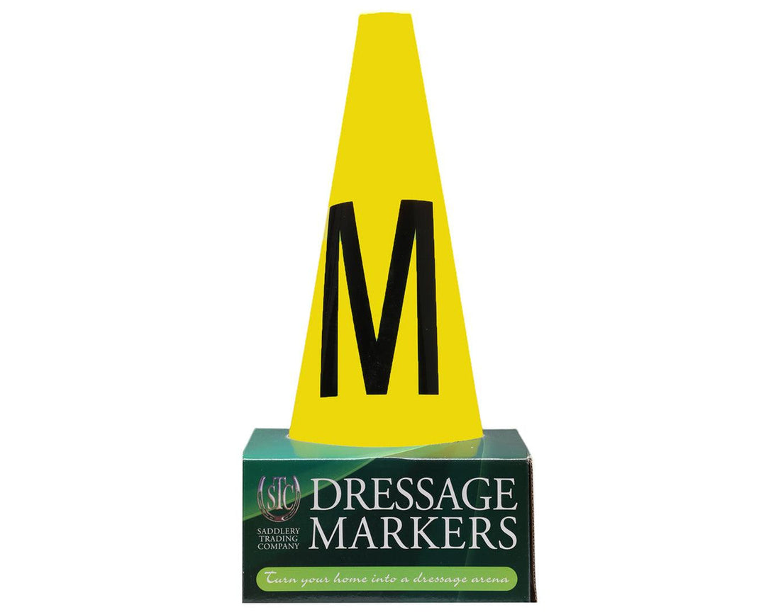 STC - Dressage Cone Marker Set Set of 8 - (A B C E F H K M)