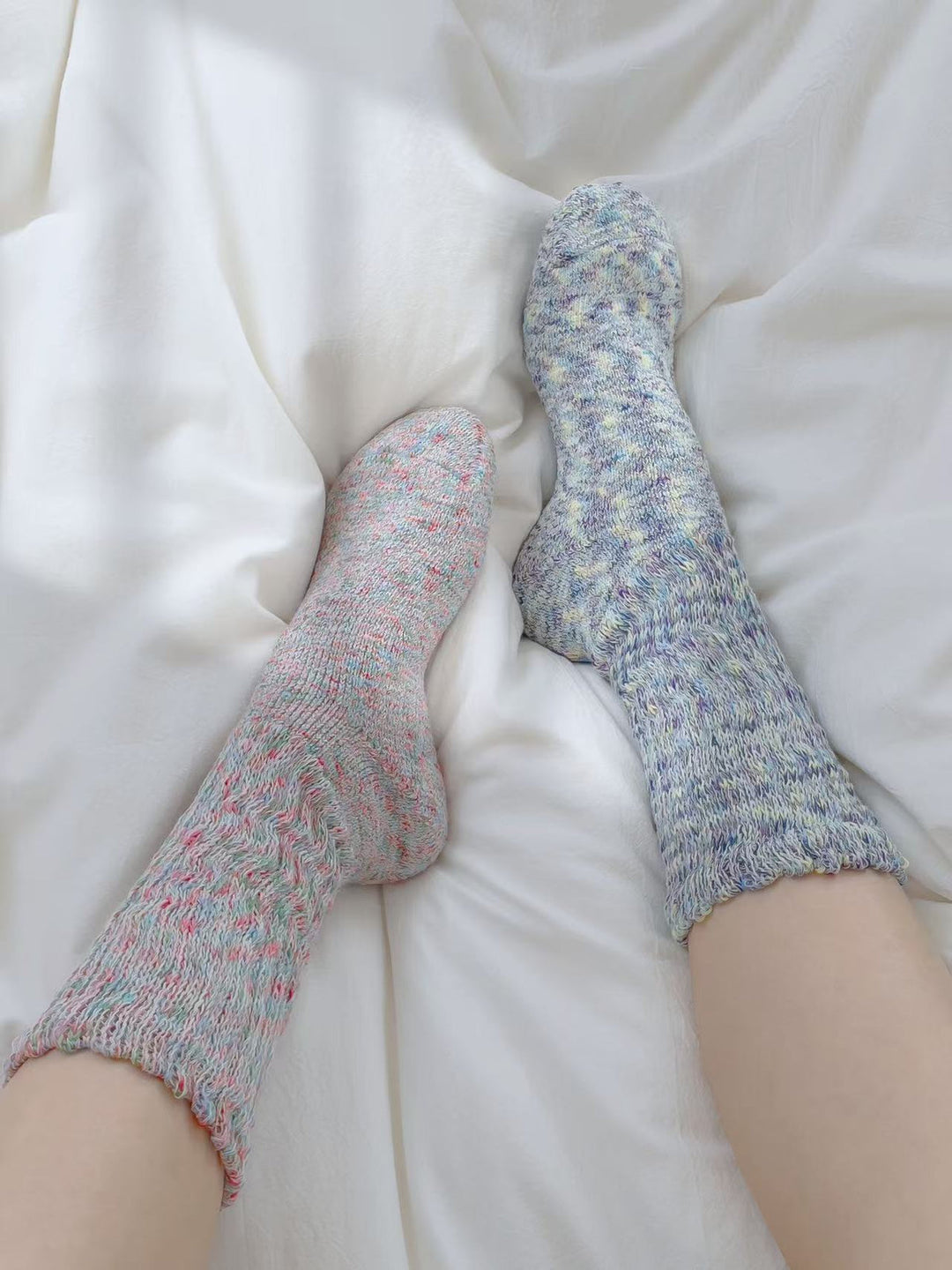 Red Fox Sox - Ombré Loose Top Sock - Mist