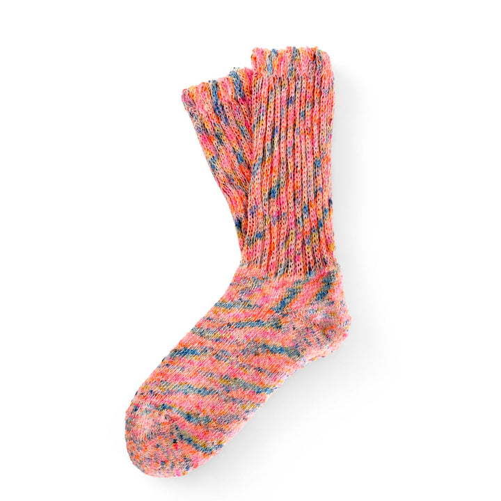 Red Fox Sox - Ombré Loose Top Sock - Blush