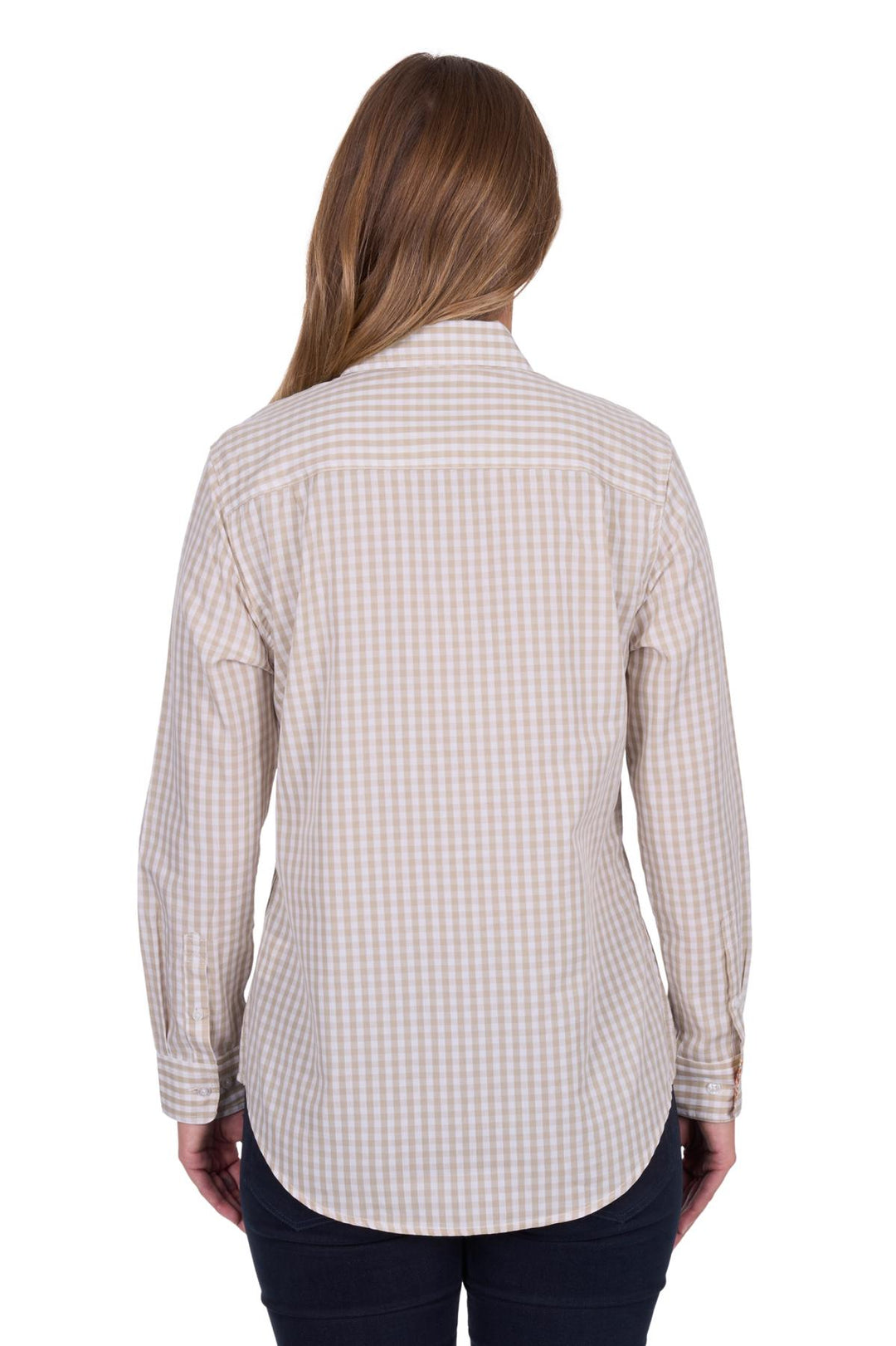 Hard Slog - WOMENS SARA 1/2 BUTTON LONG SLEEVE SHIRT