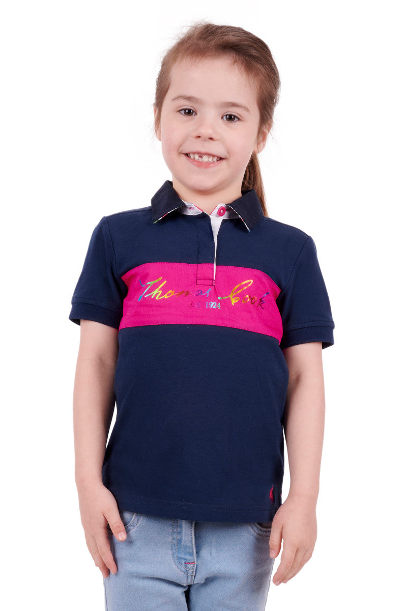 Thomas Cook - Girls Lacey Short Sleeve Polo