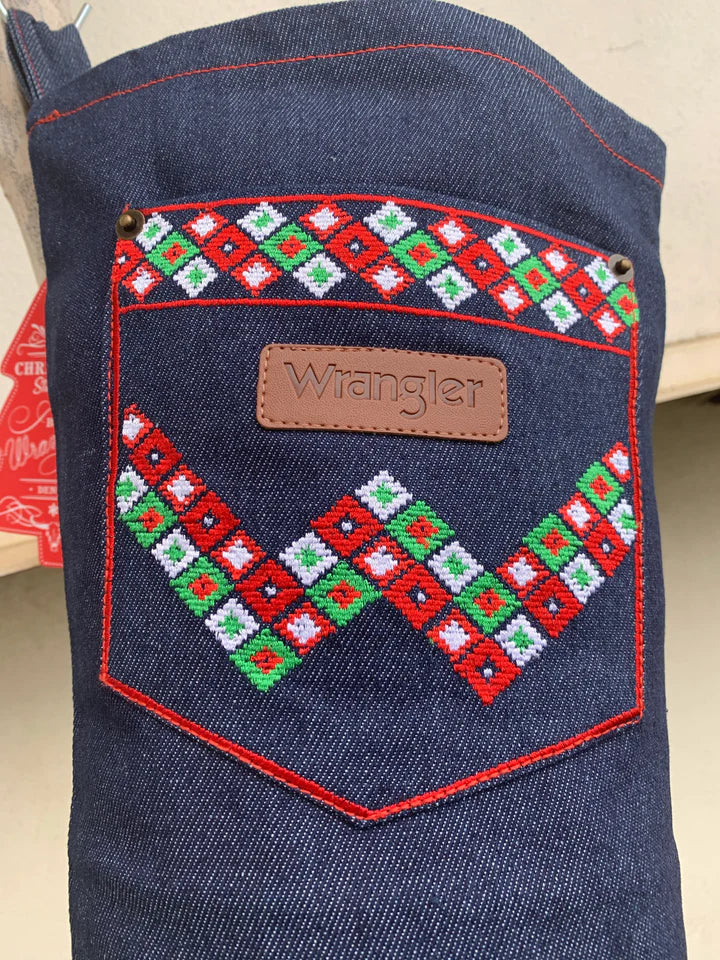 Wrangler - Denim Christmas Stocking