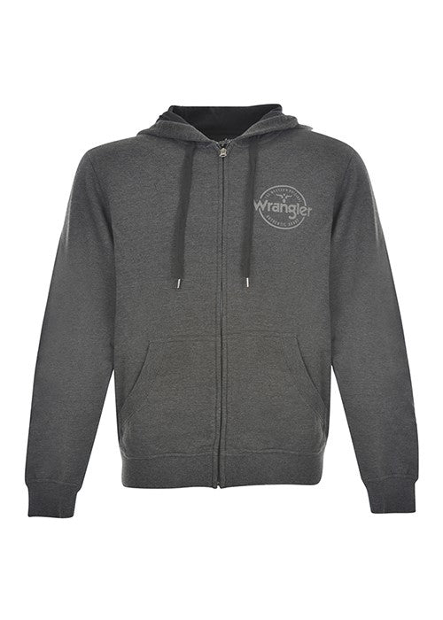 Wrangler - Mens Cooper Zip Up Hoodie