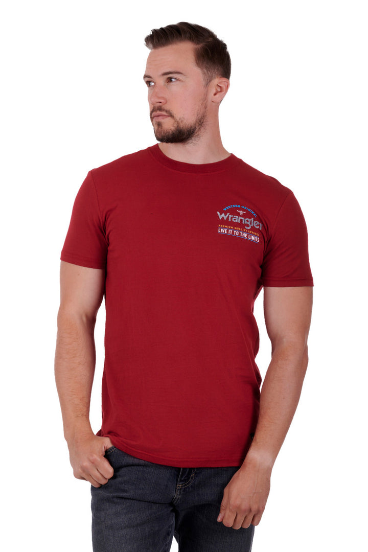 Wrangler - Mens Cooper Short Sleeve Tee