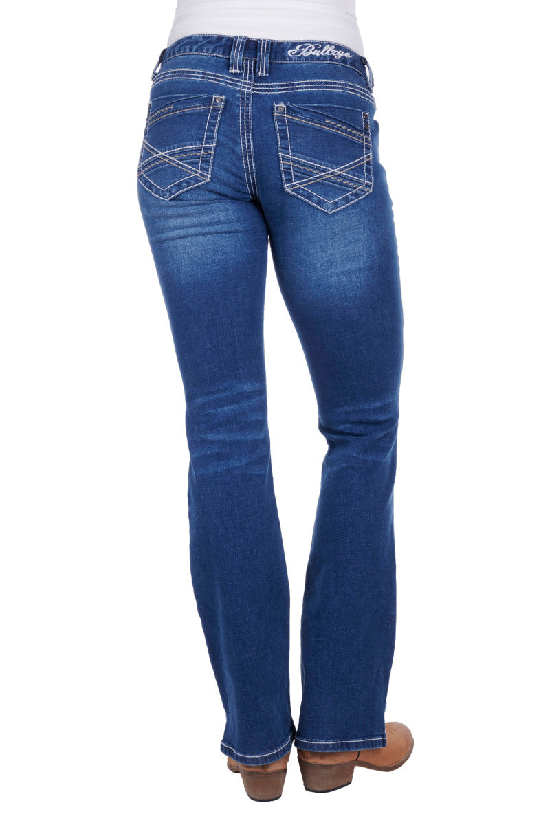 Bullzye - Womens Dahlia Boot Cut Jeans