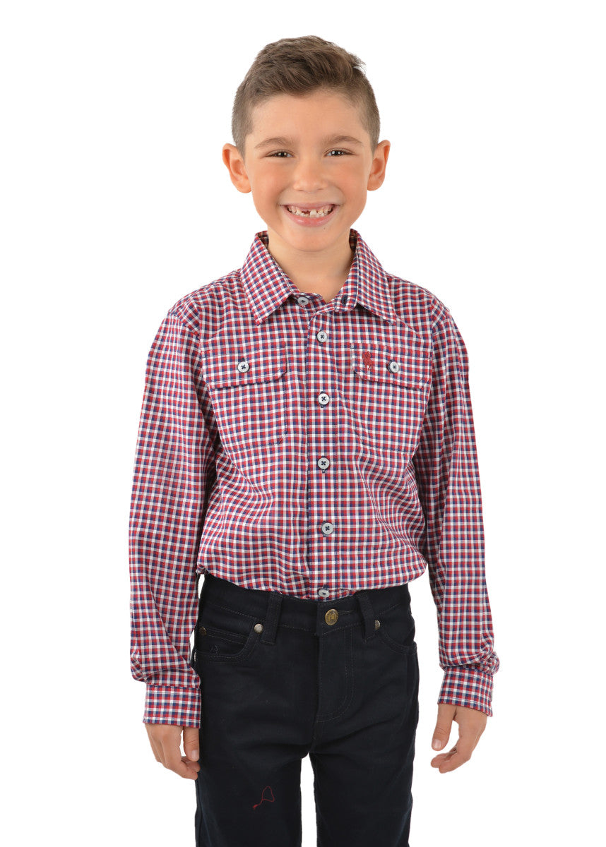 Thomas Cook - Boys Hume Check Long Sleeve Shirt