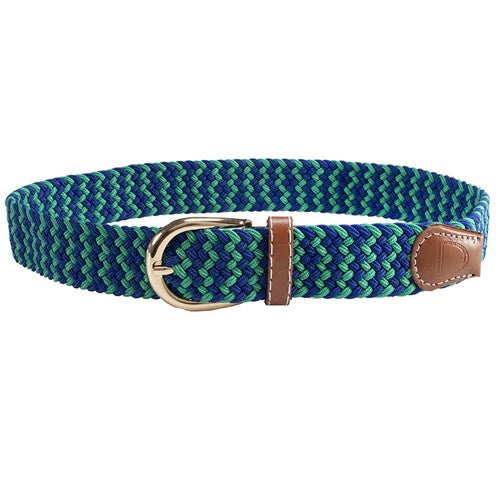 Huntington - Green & Blue Stretchy Belt