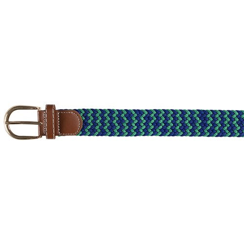 Huntington - Green & Blue Stretchy Belt