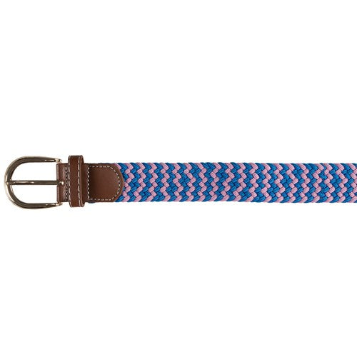 Huntington - Pink & Blue Stretchy Belt