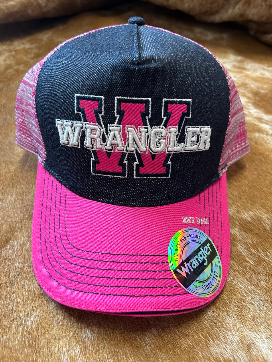 Wrangler - Randy Hi Profile Ponytail Trucker Cap